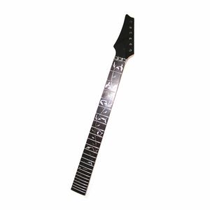 Disado 24 progi odwrócona główka klonu gryf gitary elektrycznej drzewo życia palisander podstrunnica czarne części akcesoria