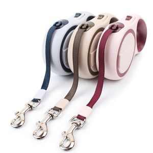 5M Automatic Retractable Cat Walking Leads Extending Dog Leash Rope For Small Medium Dogs Pet LJ201202