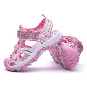 Sommer Kinder Sandalen für Mädchen, 4-12 Jahre Jungen Kinder Strand Schuhe Mode Kleinkinder Sandalen EUR Größe 26-37 220225