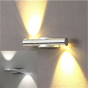 6W LED Wall lamps 360 degree rotation Indoor Lighting Bedroom bedside lights aisle stairs Modern lamp