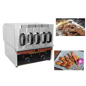 Hot Selling Rostfritt Stål Temperatur Kontrollerat rökfritt Miljöskydd Elektrisk BBQ Grill för Roast Mutton Pork Kebab