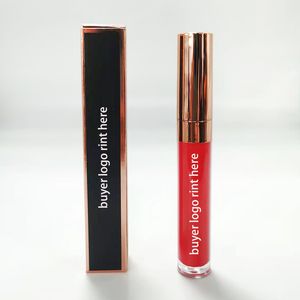 Matter Lippenstift, Lipgloss, Lipgloss, 40 Pigmentfarben, langlebiger, nicht klebender, flüssiger Lippenstift, Käuferlogodruck individuell