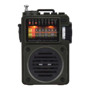 Hanrongda HRD-700/701 Radio odtwarzacz muzyki, przełącznik koła kodowania, wyszukiwania i zapisywania stacji radiowych, obsługę Bluetooth, odtwarzanie kart TF