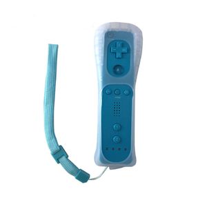 Regolatori Nunchuk di gioco senza fili con cinturino in silicone per console Nintendo Wii 70 pz/lotto