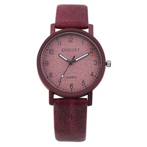 Retro Design Women's Watch Leather Strap Quartz Luxury Brand Modern Saat Dropshipping