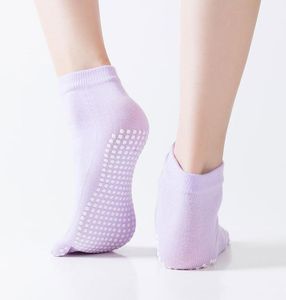 Partihandel Kvinnor Anti Slip Ballett Dancing Handduk Bottom Yoga Strumpor Inomhus Golv Hem Sox Slipper Stickad Five Finger Grip Sock Sport Fashion Accs