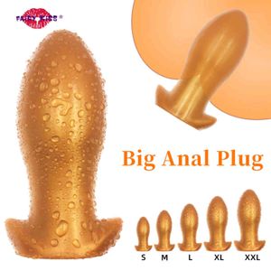 NXY Anal Toys Огромная штекер Bootplug Эротические продукты для взрослых 18 Силиконовые S Большие стыковые шарики Вагинальные расширения BDSM игрушки 1125