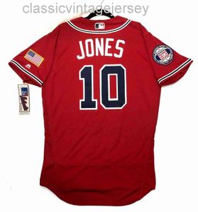 Men Women kids CHIPPER JONES FLEX BASE JERSEY Embroidery New Baseball Jerseys