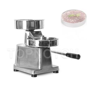 Multifunctional Round Meatloaf Forming Machine Manual Hamburger Press Stainless Steel 150mm