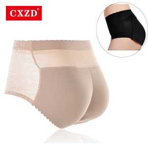 CXZD Damen-Po-Pads, Enhancer-Höschen, gepolsterte Hüftunterwäsche, Shapewear Booty Lifter Lift Panty, nahtlose gefälschte Polsterung
