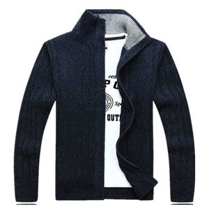 Camisola masculina algodão algodão Cardigan Outono Men's Winter Sweater Kint Wear Knitwear Coats Roupas 211221