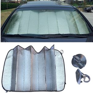 Carro Sunshield SUV pára-brisa capa à prova de poeira Dobrável isolamento térmico sol cego auto proteção uv acessórios protetor