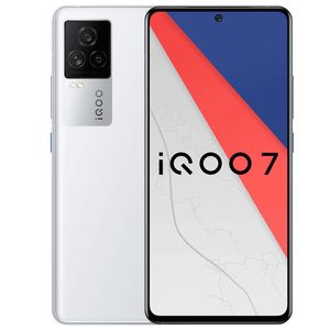 Original Vivo IQOO 7 5G Mobiltelefon 12 GB RAM 256 GB ROM Snapdragon 888 48 MP Android 6,62 Zoll 120 Hz Bildschirm Fingerabdruck-ID Face Wake-Handy