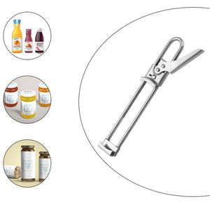 Aço inoxidável ajustável pode abridor profissional manual jar garrafa abridor de garrafa removedor acessórios de cozinha gadgets jkkd2103