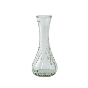 Mini transparent glas vas vardagsrum blommor arrangemang dekoration hydroponisk torkad blomma flaska kreativ