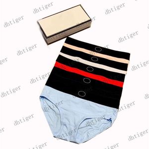 Cotton Womens Panties Briefs Underkläder Brev Skriv ut Kvinnor Sexiga Underkläder Högkvalitativa Dam Underbyxor 5st