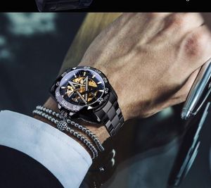 I più venduti orologi da uomo moda WINNER Orologio automatico da uomo Orologio meccanico per uomo WN45-2