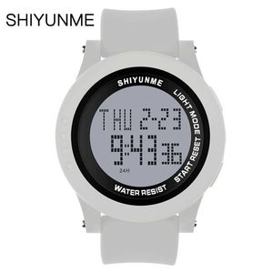 SHIYUNME Männer Elektronische Sport Wasserdichte Uhr Leuchtende LED-Anzeige Outdoor Kalender Multi-funktion Männer Uhr Relgio masculino G1022