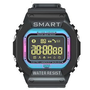 Men Wristbands Smart Watches Waterproof Message Reminder Calorie Monitor Wrist Watch Multi Language Remote Camera for Android IOS