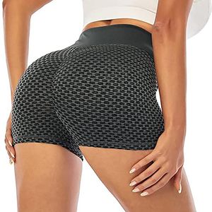 Kvinnors shorts modedesign Hight midja elastiskt tryck mager fitness yoga som kör gymnelegeringar sport andas tillbehör