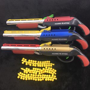 Игрушечные орудия BB Пистолет Ручной Ручной Ручной стрельбу для стрельбы снайперской пластиковой модель детские игрушки для подарочных