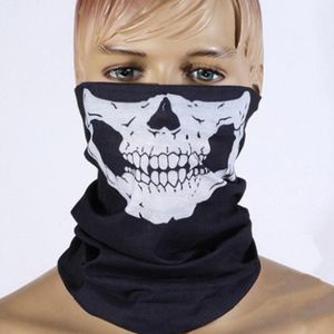 Altri tessuti per la casa Foulard magico multifunzionale senza cuciture Equitazione Tenere al caldo Puntelli di Halloween energici Testa di teschio Maschera mutevole WH0084