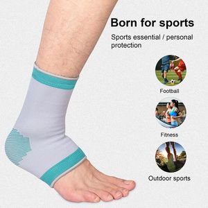 Supporto per caviglia 1 paio di cuscinetti a pressione professionali per sport elastici Compressione Corsa Pallacanestro Calzini per pallavolo Tutore per artrite
