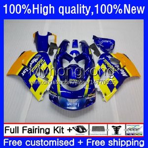 Fairings för Suzuki Srad GSXR 750 600 CC GSX-R750 600cc 750cc 96-00 Bodywork 16NO.25 GSX-R600 GSXR600 96 97 98 99 00 GSXR750 1996 1997 Movistar Ny 1998 1999 2000 Bodys Kit