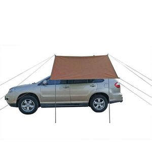 Wholesale space tents resale online - Tents And Shelters Sizes Car Side Awning Large Space Camping Tent Shade Outdoor Waterproof Tail Sun Shelter For Self driving
