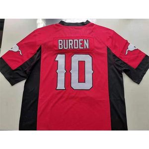 Sjzl Rare Football Jersey Män Ungdomskvinnor Vintage Calgary Stampeders # 10 Willie Burden Jerseys Storlek S-5XL Anpassat något namn eller nummer