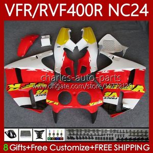 OEM Body для Honda RVF400R VFR400 R VFR400R NC24 V4 87 88 Кузов 78NO.21 RVF400 RVF VFR 400 R 400RR 87-88 VFR 400R VFR400RR 1987 1988 Мотоцикл обтекатель