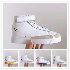 New KIDS Blazer Mid prm Classic Retro Skateboarding Shoes Couple Sneakers Outdoor Trainers sports shes