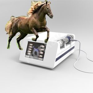 Veterinärchockvågsterapiutrustning Osteoporosy Myopathies Arthrosis Behandling Smärtlindring Elektromagnetisk Shockwave för hästar