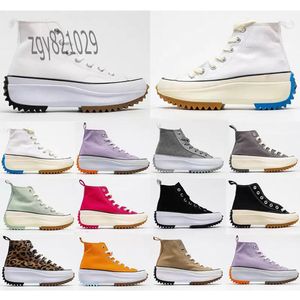 2022 womens Hike Hi Motion Women Casual Shoes British clothing brand joint Jagged Orange Black Motion white High top Classic Thick bottom Canvas zgy1