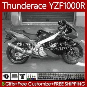 Fairings for Yamaha YZF1000R Thunderace YZF 1000 R 1000R 96-07 87NO.89 YZF-1000R 1996 1997 1998 1999 2000 2001 2002 2007 YZF1000-R 96 03 04 05 06 07 Body Kit Glossy Black