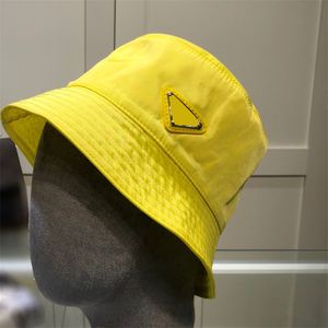 Men Women Designer Bucket Hat Fashion Summer Triangle Caps Hats Mens Outdoor Fitted Fedora Hat Nylon Casquette Baseball Cap Sunhat