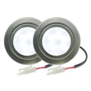 Ampoules verre dépoli 1.5W LED intégré hotte de cuisine ampoule 12V DC pour hottes de cuisine à trou de 55-60mm = 20W halogène