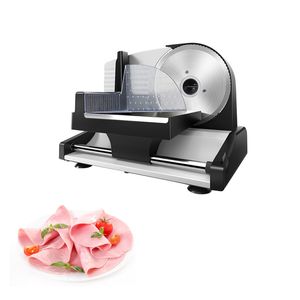 Gospodarstwa domowego Krajalnica Lamb Rolls Meat Plasterki Warzywa Owoce Krojenie Maszyna 1-15mm Regulowany Grubość Food Cutter Machine 220 V