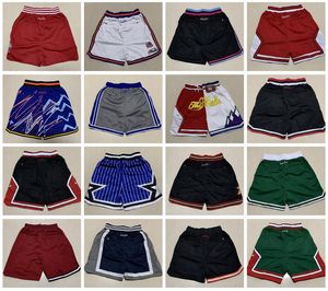 2021 Team Masculino Basquete Basquete Curto Shorts Sport Shorts EUA Calças universitárias Branco preto vermelho azul tamanho amarelo 2xl um pedaço