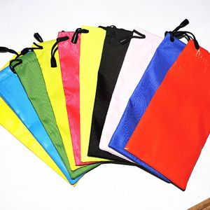 Portable Candy Color Mixed Glasses Case Cloth Eyewear Sunglasses Storage Bag Pouch Eyeglasses Fashion Accessories