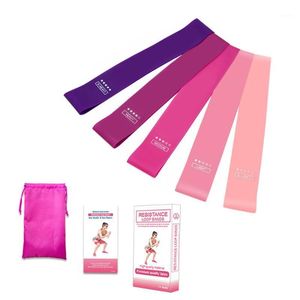 Fasce di resistenza 6Pcs Set Expander Yoga Esercizio Fitness Tubi di gomma Band Stretch Training Home Gyms Workout Elastic Pull Rope1