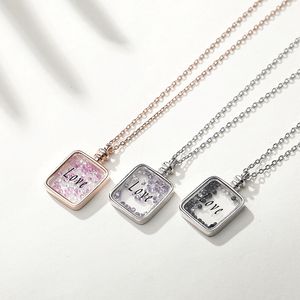 Hemiston 925 Sterling Silver Necklace Full of Zircon Pendant, Creative Perfume Bottle Necklace For Women Gift Q0531