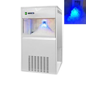 220 V / 110V Komercyjne Snowflake Ice Maker Food Grade Stainless Steel Construction Automatyczne operację Owoce morza Restauracja 315 W