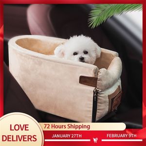 Draagbare Cat Dog Bed Travel Central Control Car Safety Pet Seat Transport Protector voor Small Chihuahua Teddy