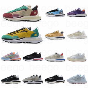 2022 نساء رجال أحذية غير رسمية الشراع SACAIS LD DARK IRIS SESAME VOID PEGASUS NYLON BRIGHT CITRON CUNKY DUNKY SNEAKERS