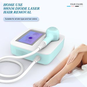 Salão de beleza usa máquina de remoção de cabelo laser 808nm em casa indolor permanente para o dispositivo de rejuvenescimento de pele de corpo inteiro