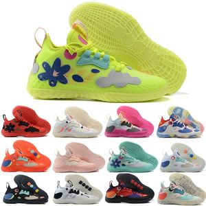 Mens endurece vol. 5 V Basketball Shoes Vol.5 Fluorescente Pink preto CNY Chama vermelha Sneakers Men 5s Trainers Sports