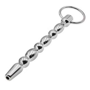 NXY Vuxna leksaker Man Penis Infoga Masturbator Urethral Plug Stainless Steel Dilators Cock Ring Sounding Rod Vuxen Sexleksaker för män CBT1201