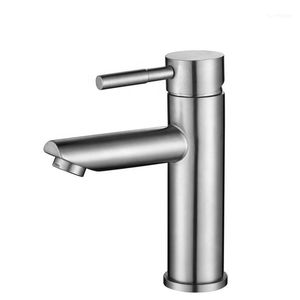Bathroom Faucet Stainless Steel Single Handle Tapware One Hole Waterfall And Cold Mixer Kitchen Sink Face Wash Basin Faucets1