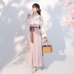 Chinese Style Improved Dress Female 2021 New Spring and Summer Female Hanfu Sweet Girl Costume Dress Summer Plus Size